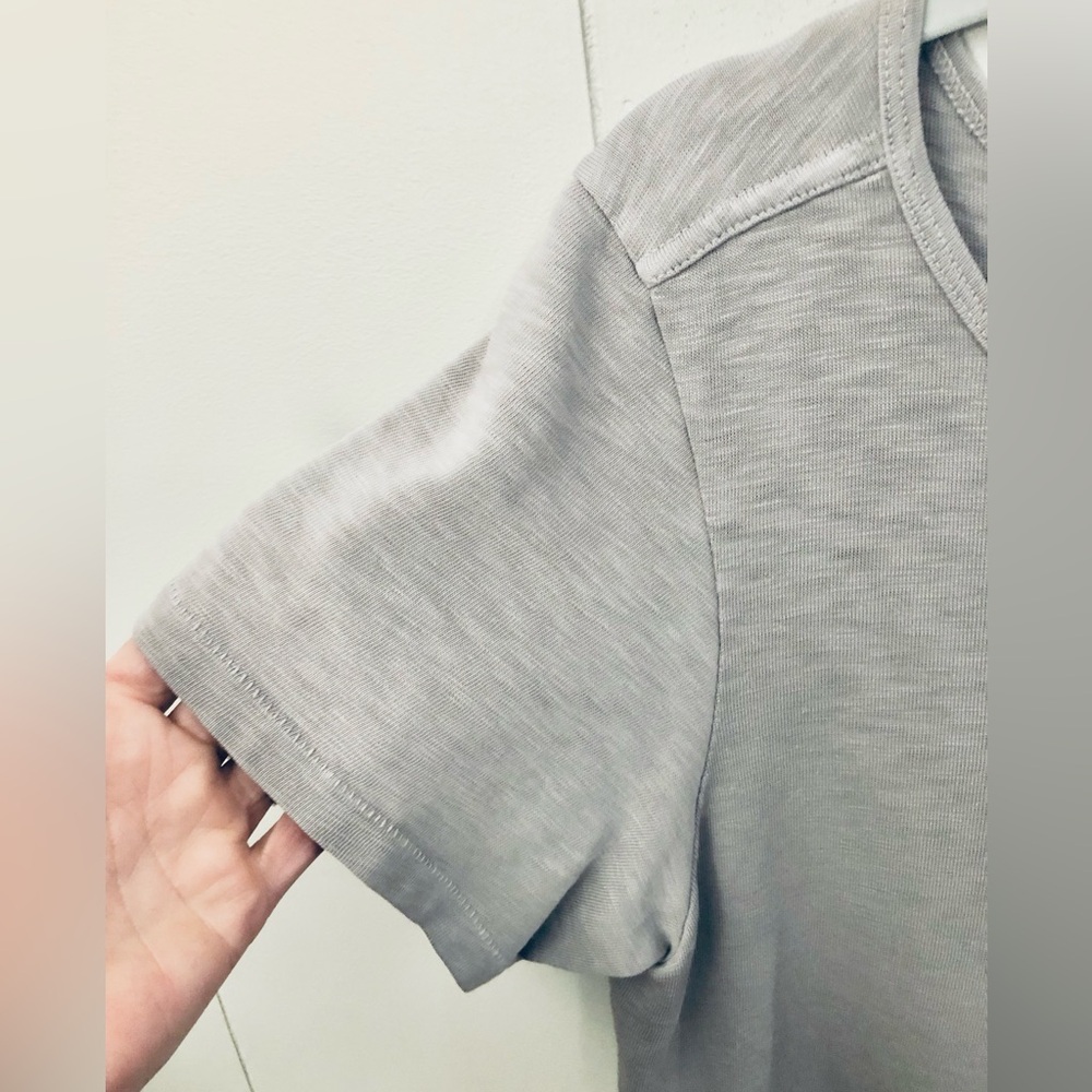 American Giant Tshirt Gray Elevated Basic 100% Co… - image 4